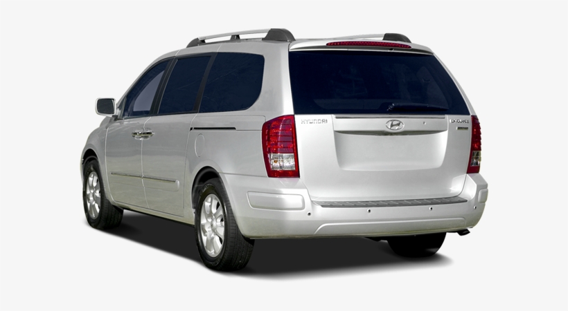 Rear 3/4 View - 2008 Hyundai Entourage, transparent png download