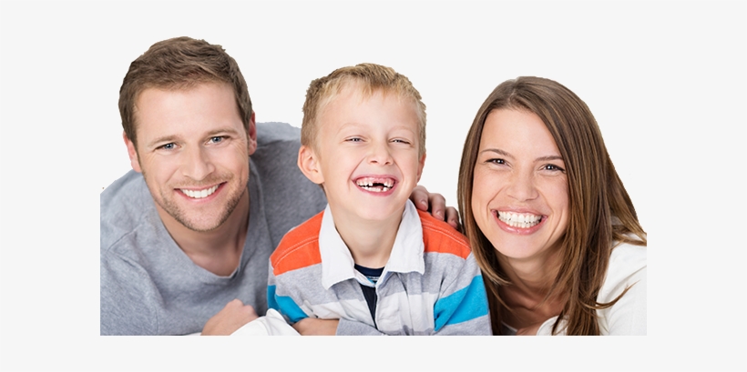 Hibiscus Dental Family Dentist, Pediatric Dentist, - Niño Riendo Con Sus Padres, transparent png download