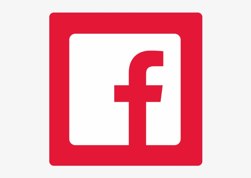 Clip Art Library Library Logos - Facebook Png Logo Red, transparent png download