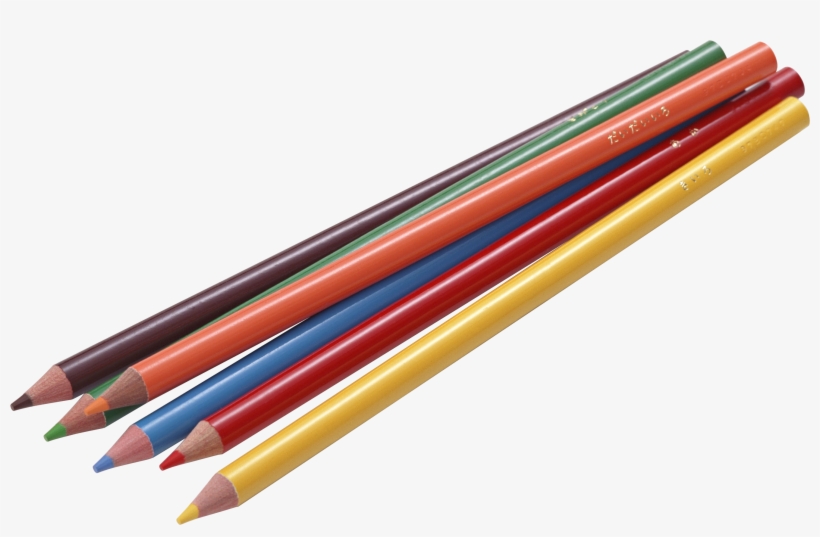 Color Pencil's Png Image - Pencils Png, transparent png download