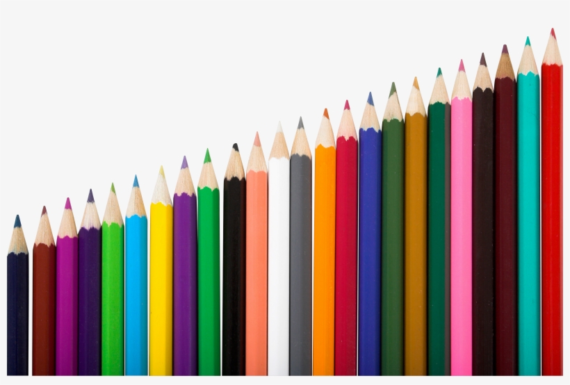 Color Pencil's Png Image - Drawing Pencils Png, transparent png download