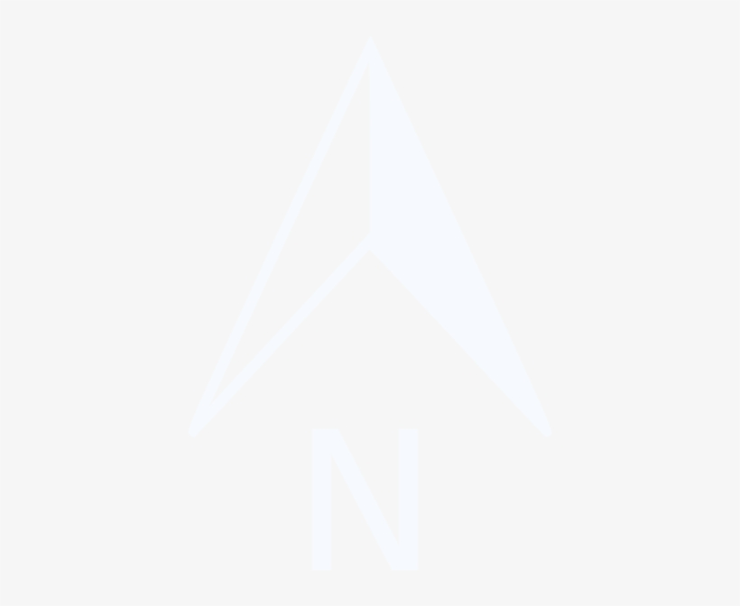 Download White North Arrow Png - HD Transparent PNG - NicePNG.com