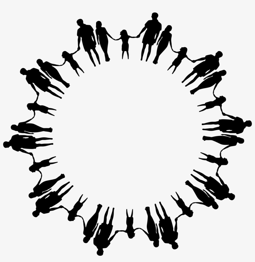 This Free Icons Png Design Of Family Silhouette Holding, transparent png download