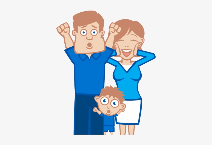 Happy Home Loan Family - Loan, transparent png download