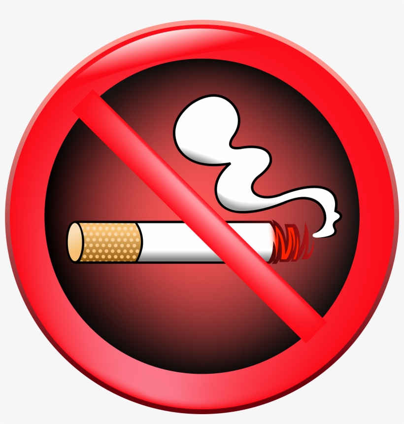 No Smoking Prohibition Sign Png Clipart Transparent PNG - 5000x5000