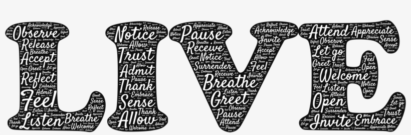 This Free Icons Png Design Of Live Typography, transparent png download