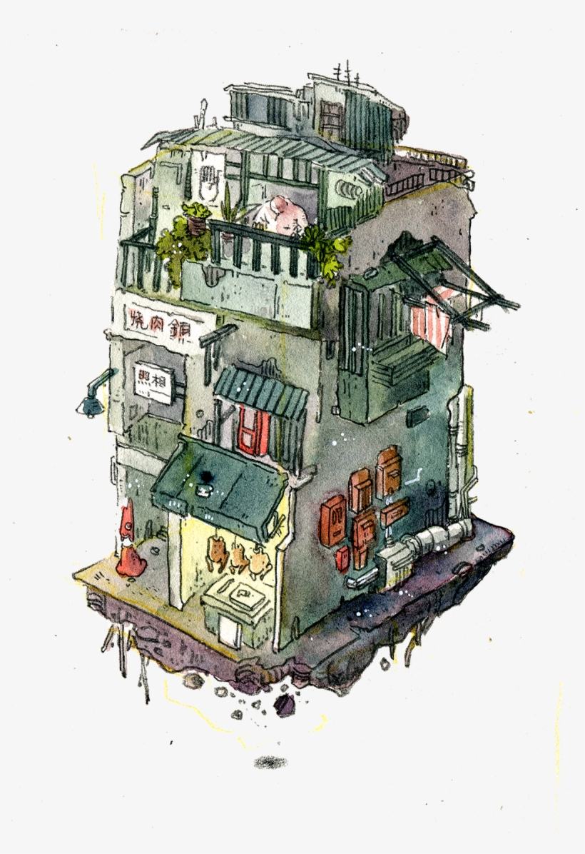 Watercolor Nad Pencil - Drawing, transparent png download