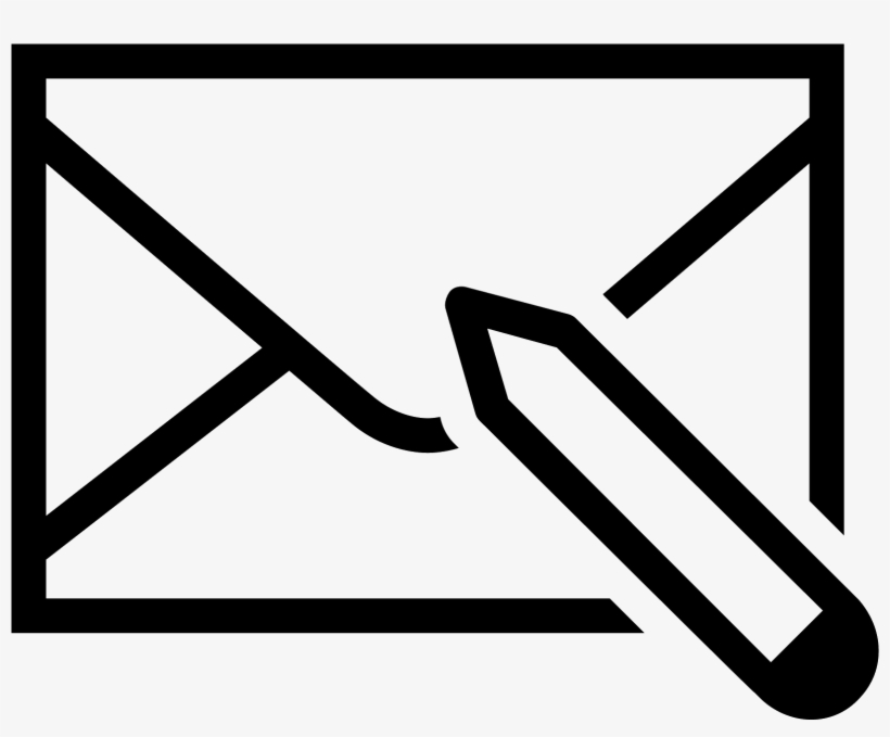 Composing Icon Free Download - Mail Png, transparent png download