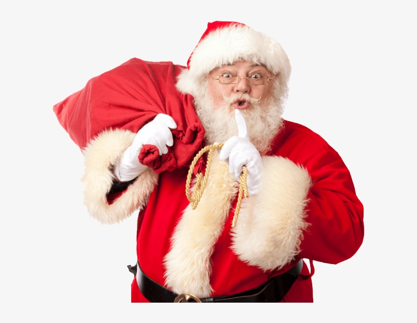 Santa Claus Silence - Santa Claus Transparent, transparent png download
