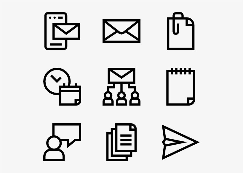 Email 50 Icons - Museum Icons, transparent png download