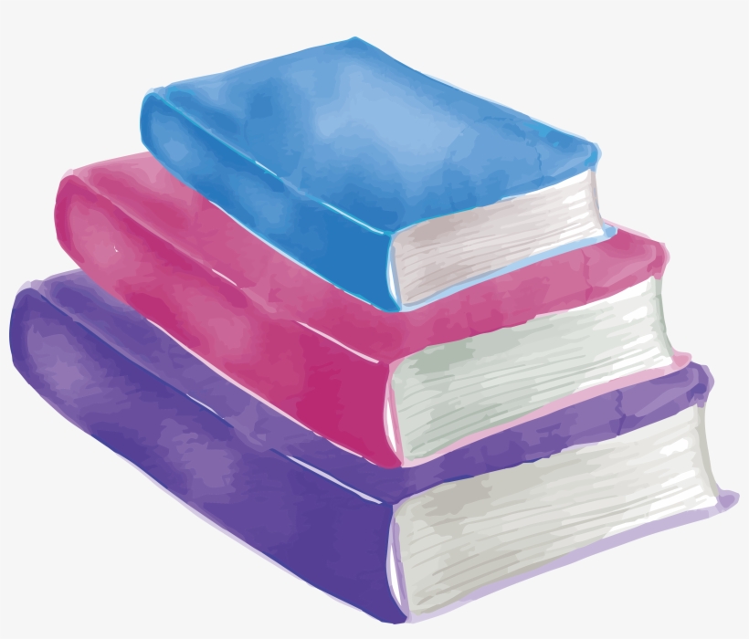 Hail No Going Down Hard - Book Watercolor Png, transparent png download