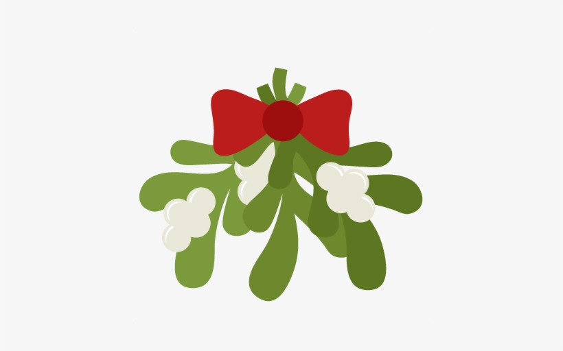 Christmas Mistletoe Svg Cutting File Christmas Svg - Portable Network Graphics, transparent png download