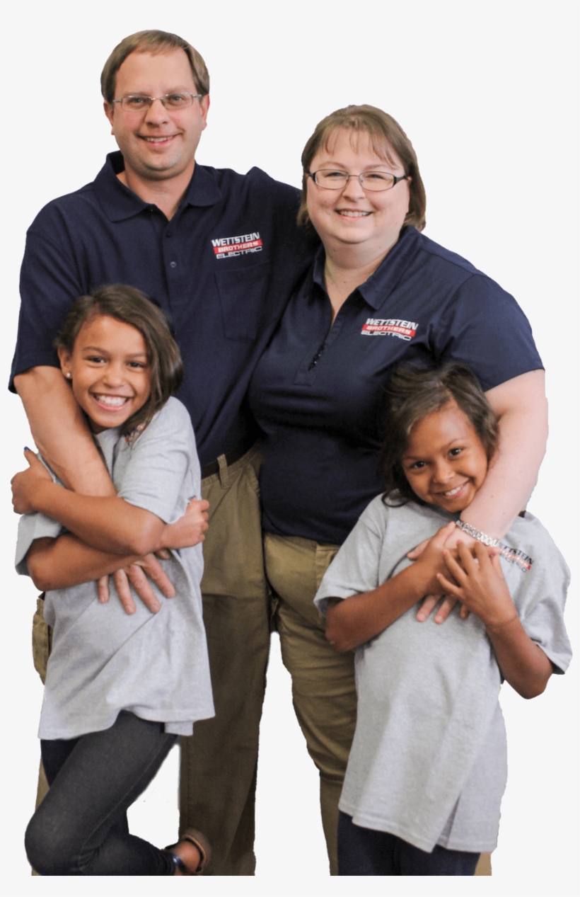 Andy, Amy, And Their Kids - Family, transparent png download