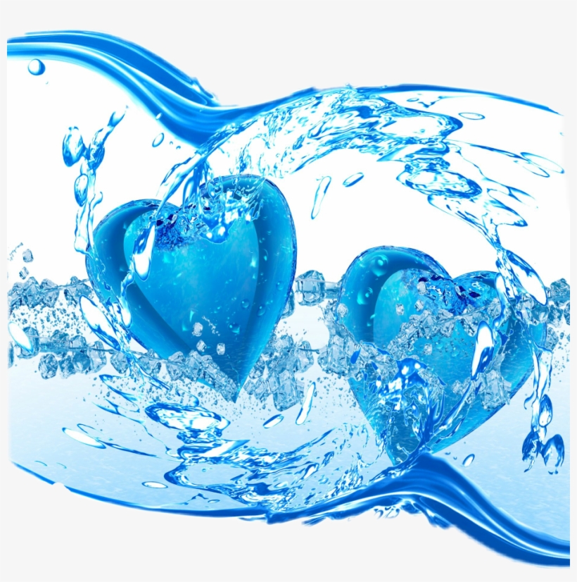 Acqua Water Onde Watercolor Acquatica Acquacristallin - Stock Photography, transparent png download