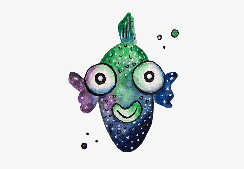 Fisch Clarissa Hagenmeyer - Painting, transparent png download