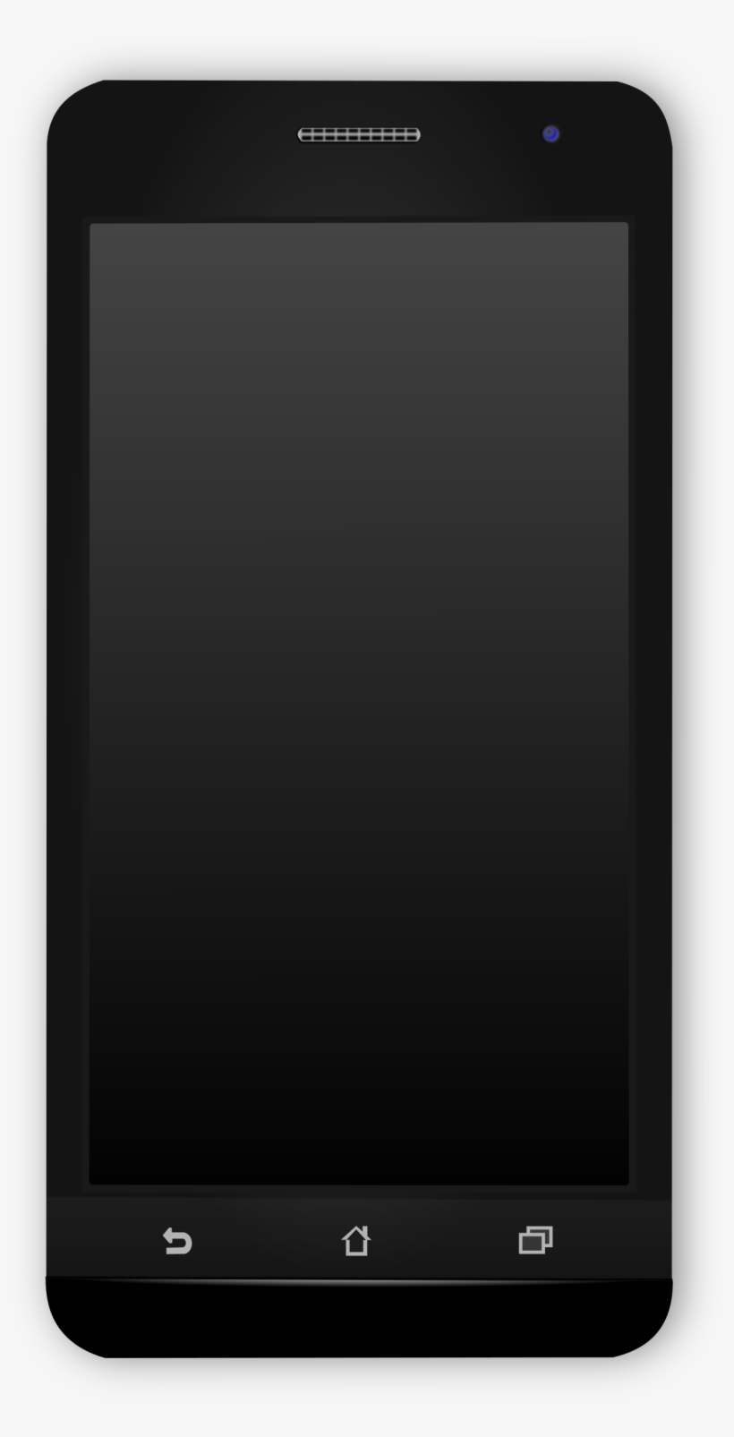 This Free Icons Png Design Of Black Android Mobile, transparent png download