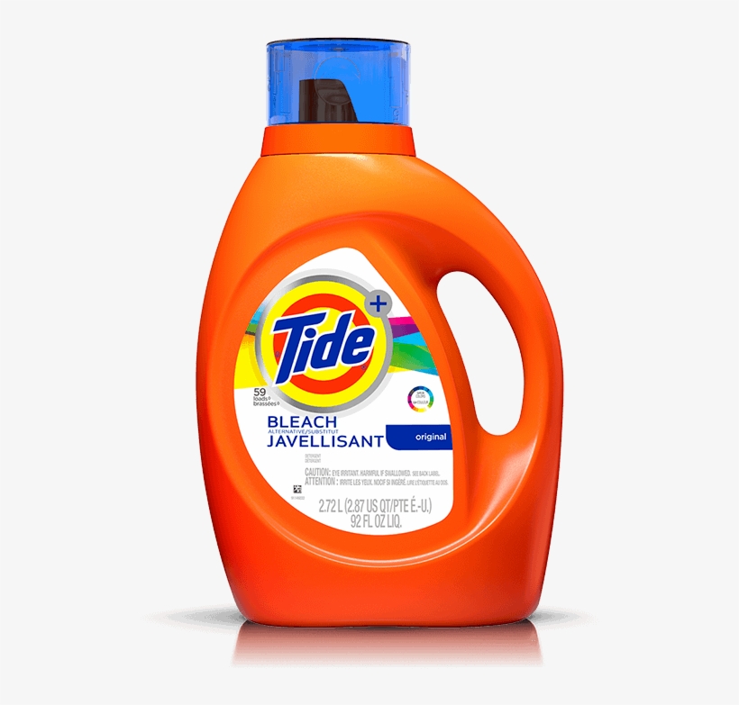 Tide Plus Bleach Alternative Original Scent Liquid - Tide Detergent, transparent png download
