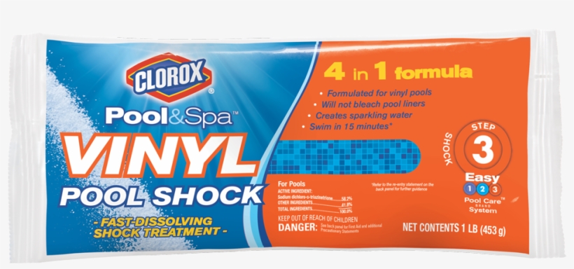 Clorox Pool&spa Vinyl Pool Shock, - Clorox Pool Xtrablue Shock 24-pack, transparent png download