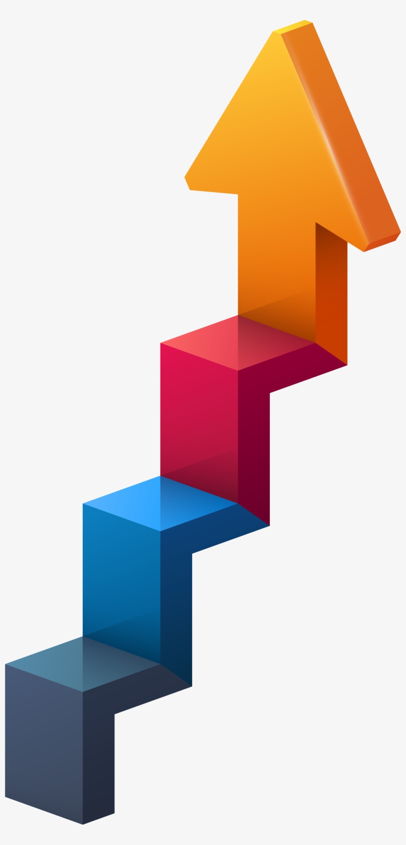 Arrow Png Stair, transparent png download