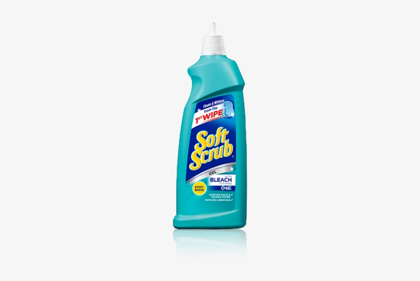 Soft Scrub® With Bleach Cleaner Gel - Soft Scrub Gel Cleanser With Bleach 28.6 Oz, transparent png download