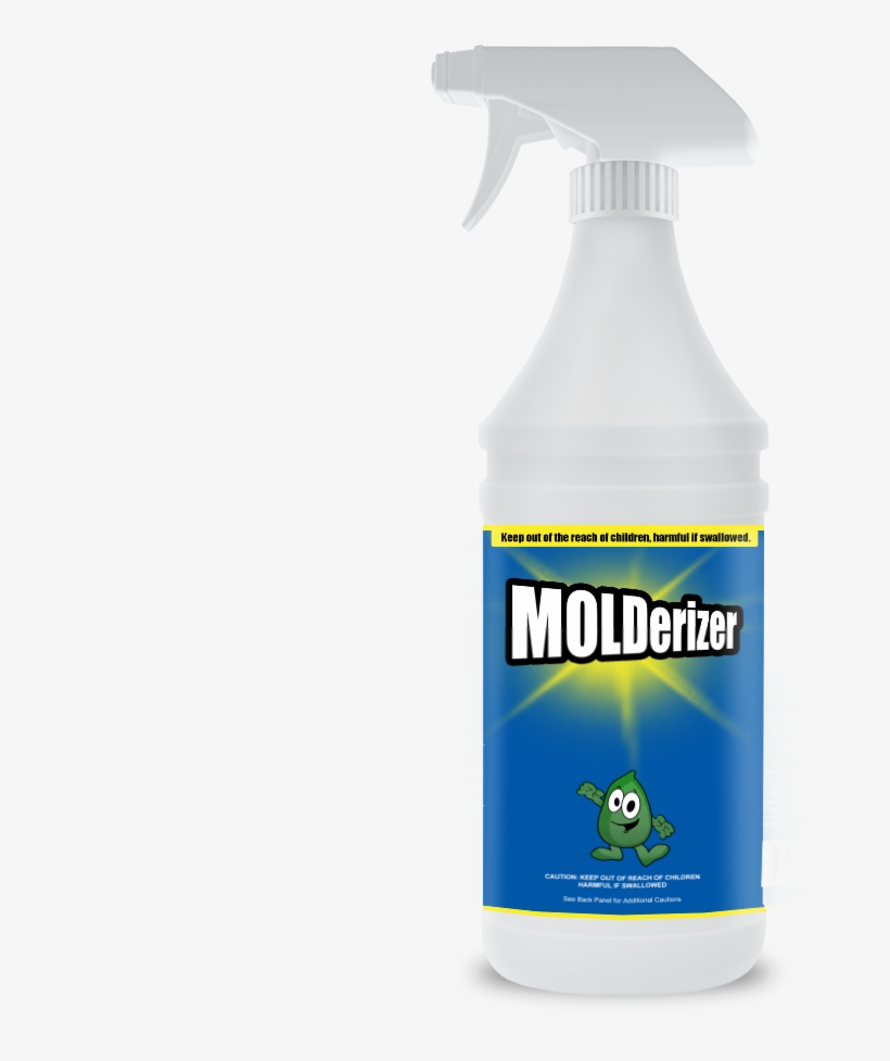 No Bleach Mold Stain Remover Brightener Molderizer - Molderizer 32-ounce Non-toxic Mold And Mildew Remover, transparent png download