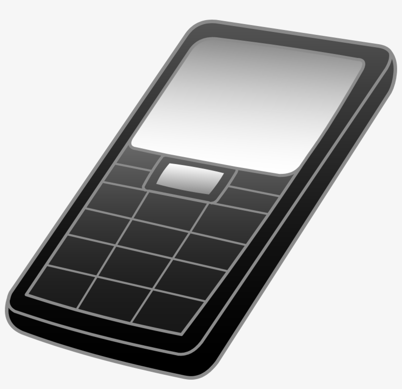 Cell Phone Clipart Image - Clip Art, transparent png download