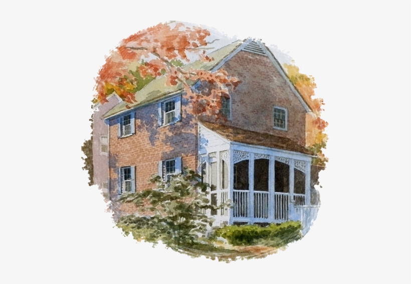 Or Maybe You Are Moving And Would Like A Memento Of - House Watercolor Png, transparent png download