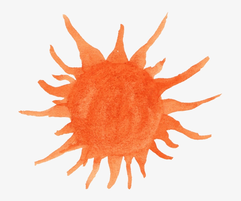 12 Watercolor Sun Vol - Antikvárium.hu, transparent png download