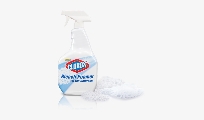 Love This Stuff It Doesn't Run As Easily As Liquid - Clorox Bathroom Foamer With Bleach, Spray Bottle, Original,, transparent png download