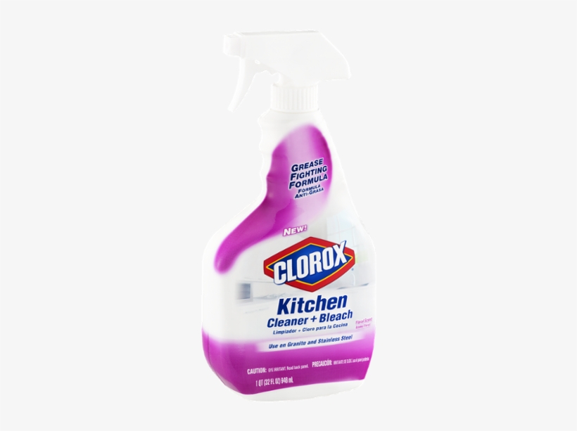 Clorox Disinfecting Kitchen Cleaner And Bleach Spray,, transparent png download