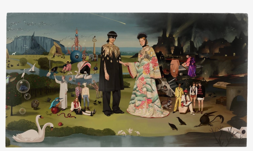 The Rebirth Of Renaissance In Ignasi Monreal's Paintings - Gucci Hallucination Ignasi Monreal, transparent png download