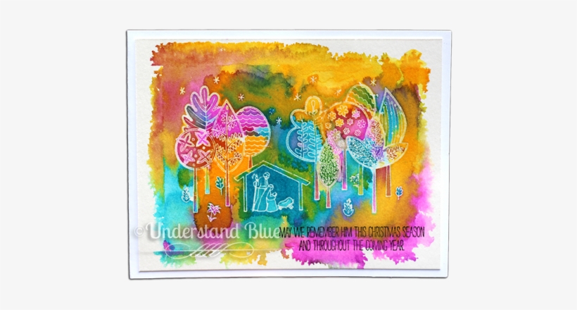 I Cut Four Pieces Of Watercolor Paper Yesterday To - Floral Design, transparent png download