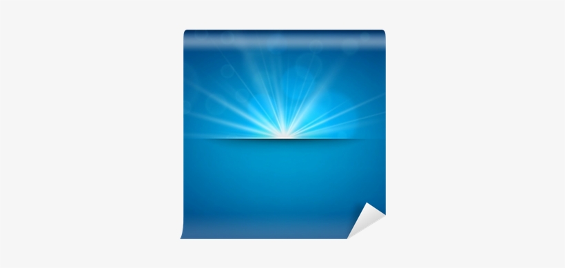 Blurry Blue Background With Lens Flare - Haman, transparent png download