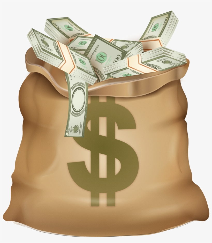 Money Png Transparent Image - Dollar Sign Money Bag Transparent PNG