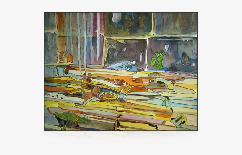 E - Halfpenny - Watercolor Paint, transparent png download