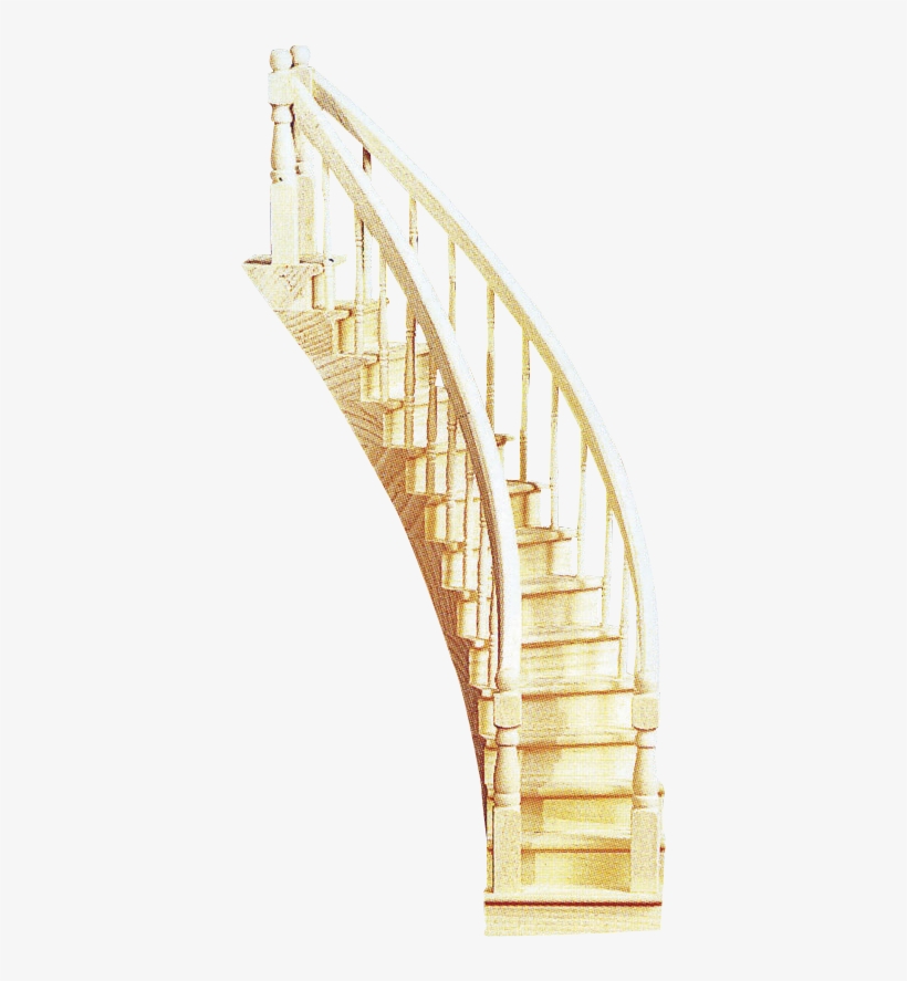 Curved Stairs Png - Stairs, transparent png download
