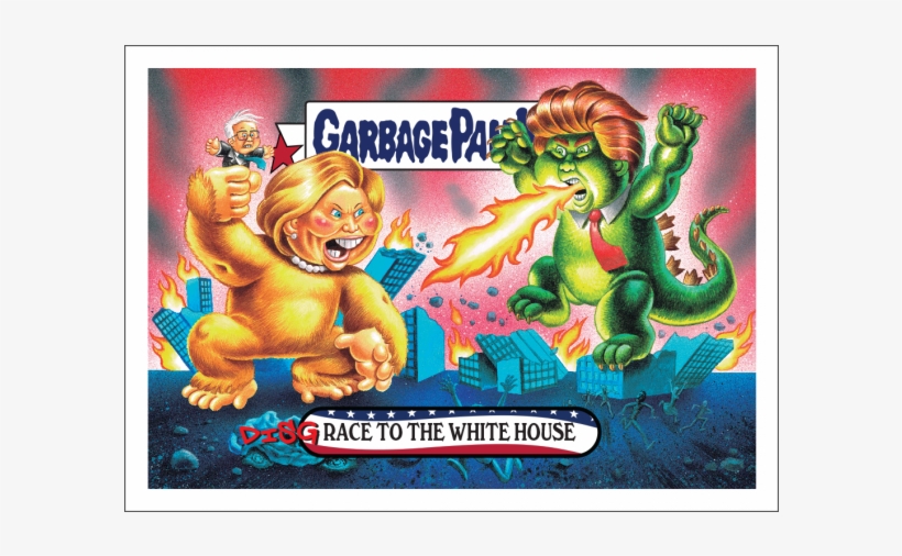 Gpkrace1 - Garbage Pail Kids Race To The White House, transparent png download