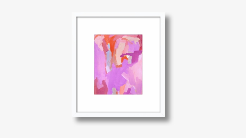 Artfully Walls 'orchid' By Emily Rickard Picture Framed, transparent png download