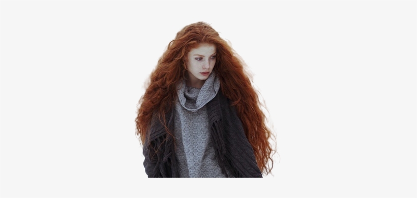 Girl With Red Hair Png By Meddlingkids On Deviantart - Red Hair Girl Png, transparent png download