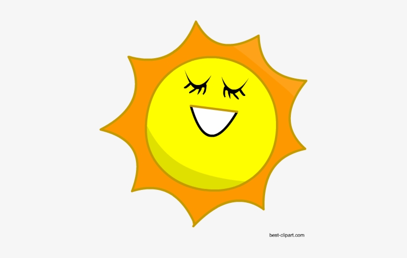 Free Sun Clip Art - Sun Clip Art, transparent png download