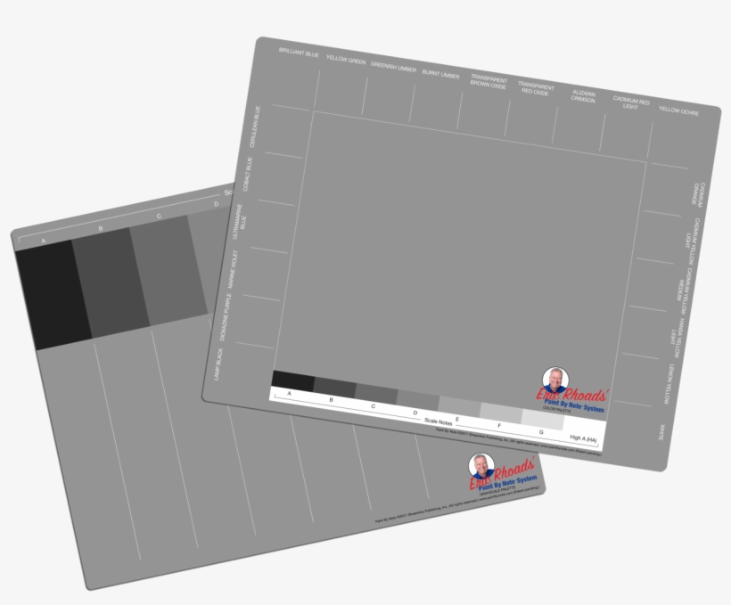 Paint By Note Sturdy Acrylic Palette Set - Paint, transparent png download