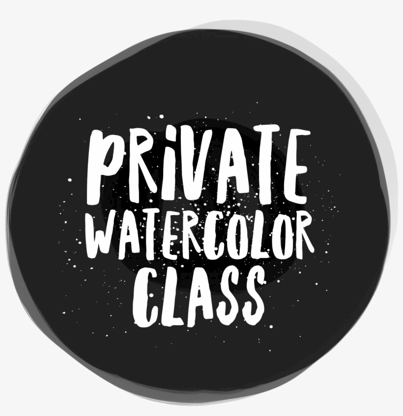 Private Watercolor Class, transparent png download