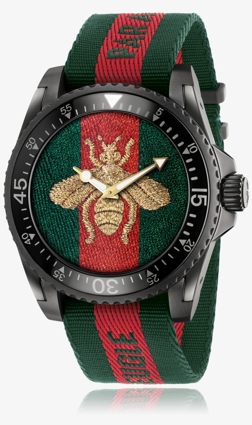 gucci watch cloth band