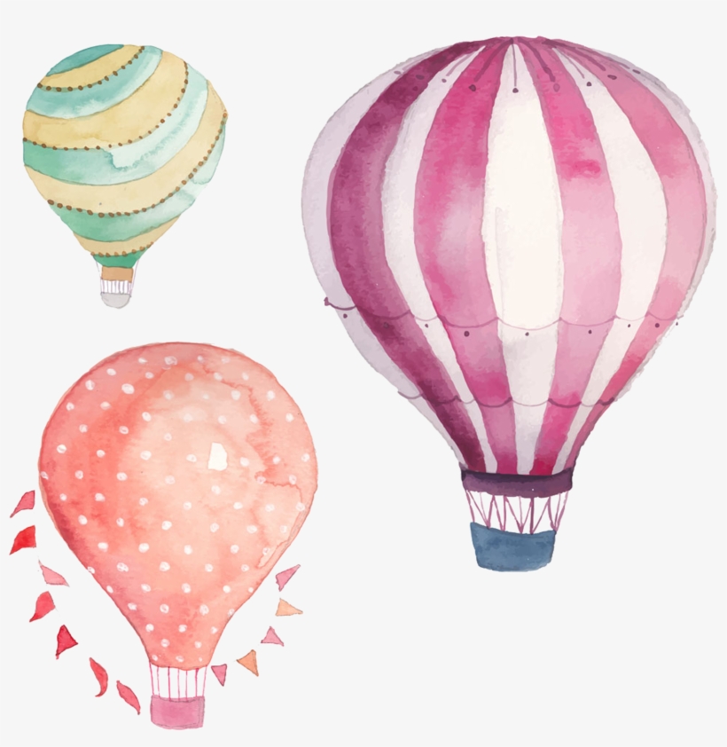 Balloon Watercolor Painting Drawing, transparent png download