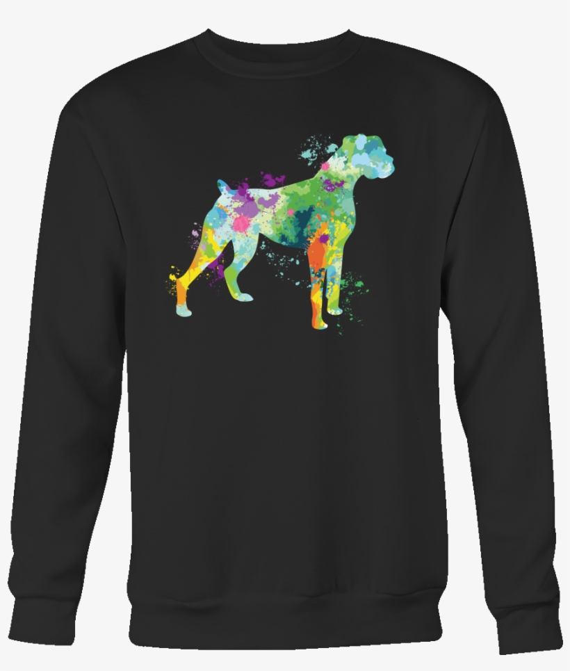 Watercolor Love Dog Paint - You Can Wear My Sweatshirt Merch, transparent png download
