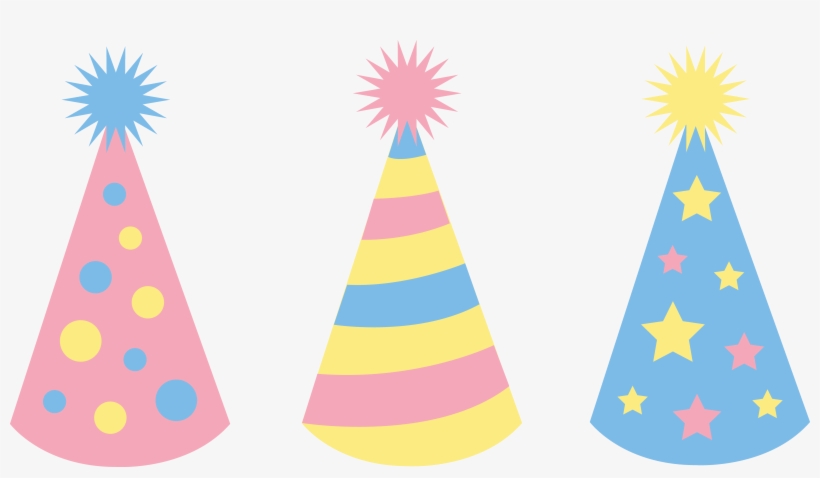 High Resolution Birthday - Birthday Hat Vector Png, transparent png download