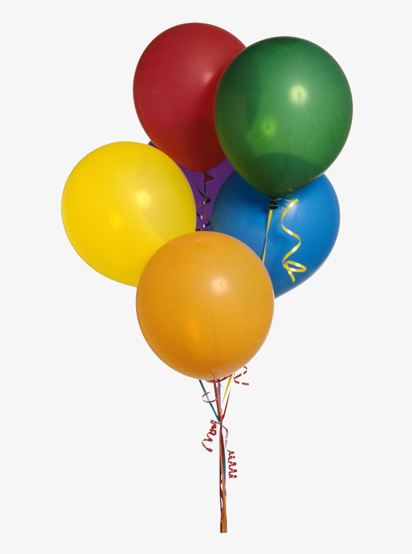 Five Balloons - Globos Para Photoshop, transparent png download
