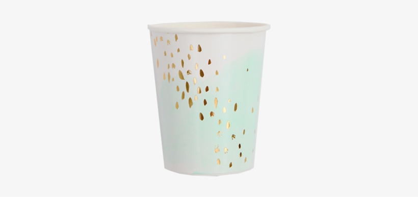 Peach Blush Watercolor Paper Cups - Harlow & Grey Watercolor Party Cups S/8, transparent png download