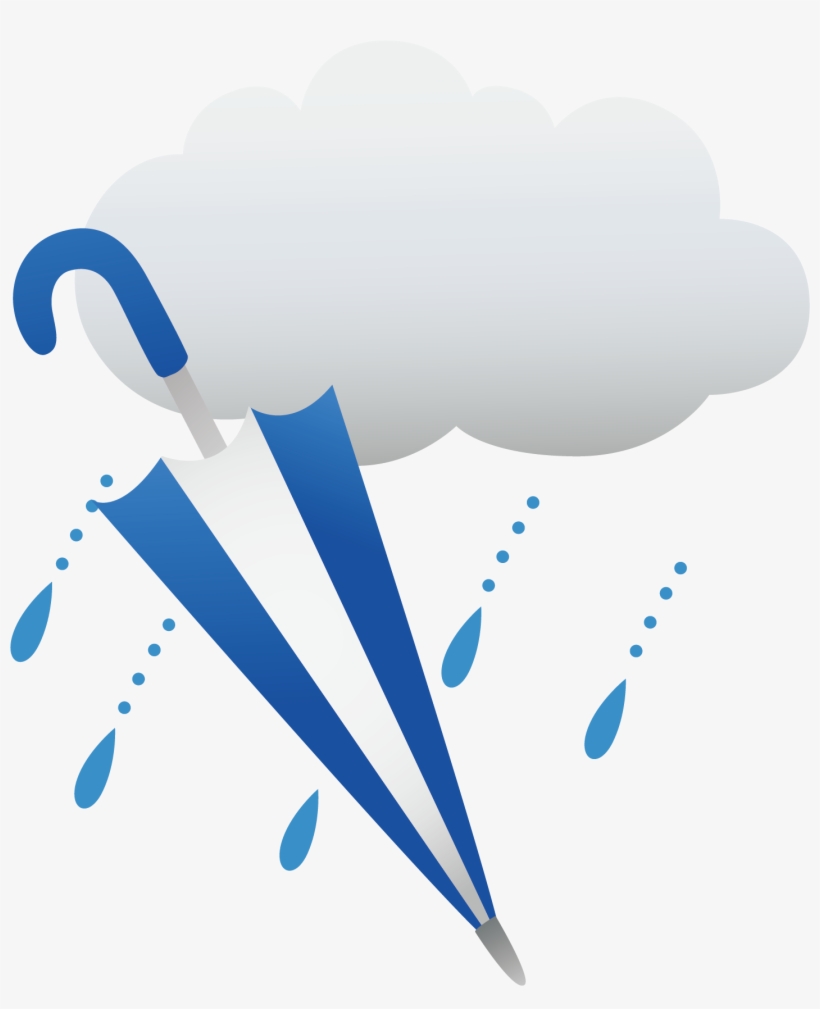 Graphic Royalty Free Stock Rain Png Material Transprent - Rain Vector Illustration Png, transparent png download
