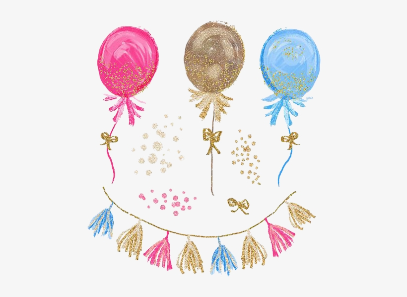 Https - //b - Top4top - Net/p 4947amse2 Paint Balloons, - Glitter Balloons Png, transparent png download